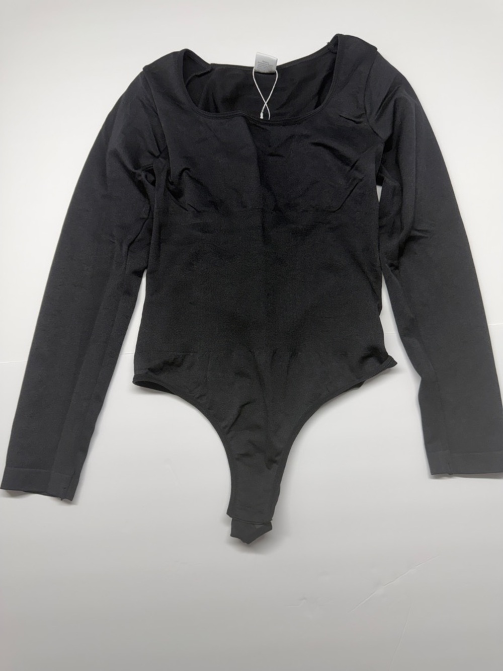 Black Long-Sleeve Kids One-Piece Bodysuit